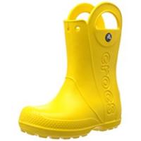 Crocs, Rain Boot K, Stivali, Unisex - bambino, Giallo, 23-24