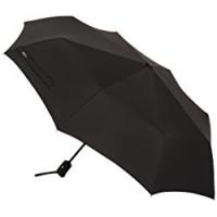 AmazonBasics - Ombrello automatico da viaggio, colore: nero