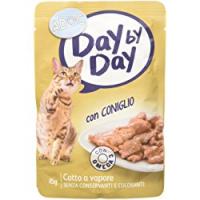 Adoc Day By Day Coniglio per gatti adulti, confezione da