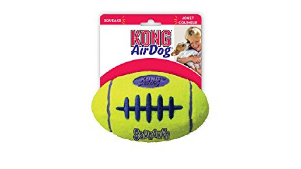 Kong Airdog Squeaker Football Large