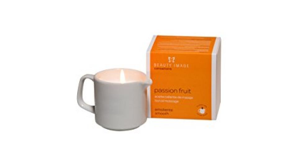 Beauty Image, candela all'aroma di frutto della passione, per massaggi con olio caldo