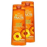 Garnier Fructis Shampoo Addio Danni per Capelli Danneggiati con Karaphyll e Olio di Alma, senza Parabeni - Confezione da 2 Unità