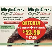 MiglioCres Capelli Uomo Integratore Alimentare+