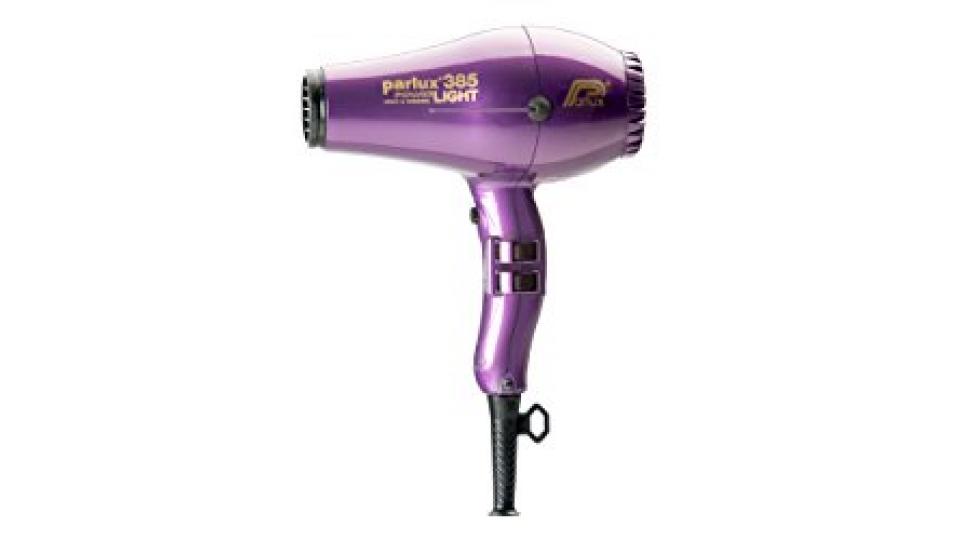 Parlux 385 Power Light Asciugacapelli Ceramic & Ionic, Viola