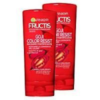 Garnier Fructis Balsamo Color Resist per Capelli Colorati o Meches con Bacche di Acai - Confezione da 2 Unità