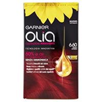 Garnier Olia Colorazione Permanente, 6.60 Rosso Intenso