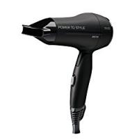 Imetec Power to Style Travel CT1 2000 Asciugacapelli da Viaggio, 1400 W, Doppio Voltaggio, Manico Pieghevole, Tasto Regolazione Aria Temperatura, Beccuccio Direzionabile, Custodia da Viaggio Inclusa