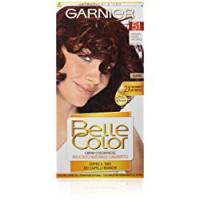 Garnier Colorazione Permanente per Capelli Belle Color, Risultato Naturale e Luminoso, 51 Mogano Scuro Naturale