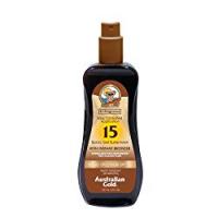 Australian Gold Protezione Solare, SPF 15 con Bronzer