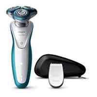 Philips Series 7000 S7310/12 Rasoio Elettrico AquaTec Wet & Dry con Lame GentlePrecision, Testina DynamicFlex 5 Direzioni e Ghiere con Tecnologia Comfort + Rifinitore Precisione