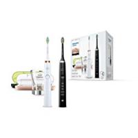 Philips Sonicare HX9392/39 DiamondClean Spazzolino Elettrico con Tecnologia Sonicare, Special Edition Gold & Black