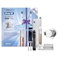 Oral-B Genius Rose Gold 9900 Spazzolini Elettrici Ricaricabili, Confezione da