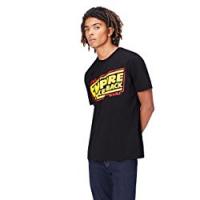 FIND T-shirt Star Wars 'Empire Strikes Back' Uomo, Nero (Black), Large