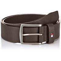 Tommy Hilfiger - NEW DENTON BELT, Cintura da uomo, Marrone (Testa di moro), 110 (Taglia produttore: 110 cm)