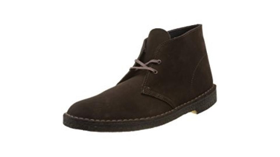 Clarks Desert Boot, Stivali Chukka Uomo, Marrone (Brown Sde), 42