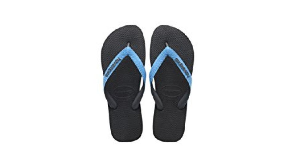 Havaianas Top Mix, Infradito Unisex Adulto, Multicolore (Grey/Turquoise 9482), 39/40 EU (37/38 Brazilian)