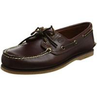 Timberland Classic 2 Eye, Scarpe da Barca Uomo, Marrone (Rootbeer Smooth), 41.5 EU