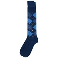 Burlington - Preston, Calzettoni da uomo, blu (blau (royal blue 6000)), 40/46 (taglia produttore: 40-46)