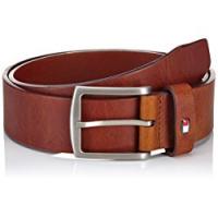 Tommy Hilfiger - NEW DENTON BELT, Cintura da uomo, Marrone (Dark Tan), 105 (Taglia produttore: 105 cm)