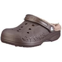 Crocs, Baya Lined Sabot U - Zoccoli e Sabot Unisex Adulto, Marrone (Espresso/Khaki), 42-43 EU (M8/W9 UK/M9W11 US)