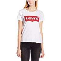 Levi's the Perfect Tee, T-Shirt Donna, Bianco (Batwing White Graphic 53), Small