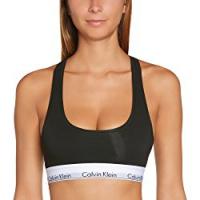 Calvin Klein Bralette, Corsetto Donna, Nero (Black 001), S