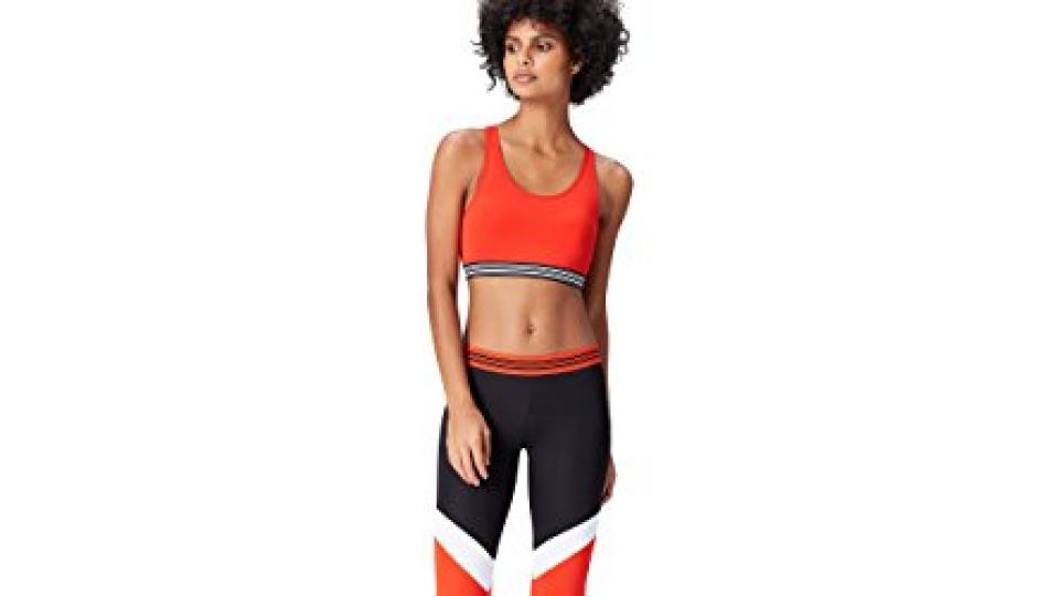 Activewear Reggiseno Sportivo Donna, Rosso (Sport Red), Medium
