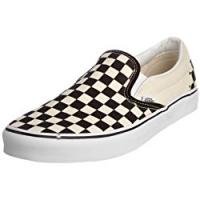 Vans U CLASSIC SLIP-ON Sneaker, Unisex Adulto, Bianco (Black/White/Checker White)