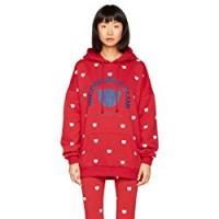Nicopanda Club Hoodie, cappuccio Unisex - Adulto, Rosso (Red), Small