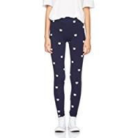 Nicopanda Polka-Dot Legging, Unisex - Adulto, Blu (Navy), X-Small