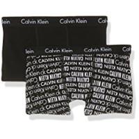 Calvin Klein Trunk, Boxer Bambino, Nero (Black Pr 002), 164 cm (Taglia Produttore: 12-14)