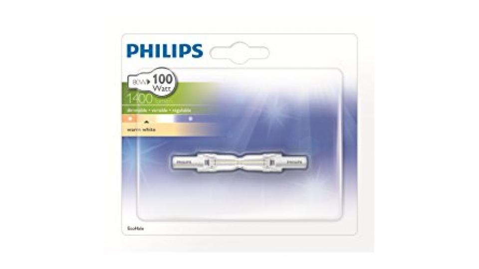 LAMPADINA ECO ALOGENA lineare corta 80/100W