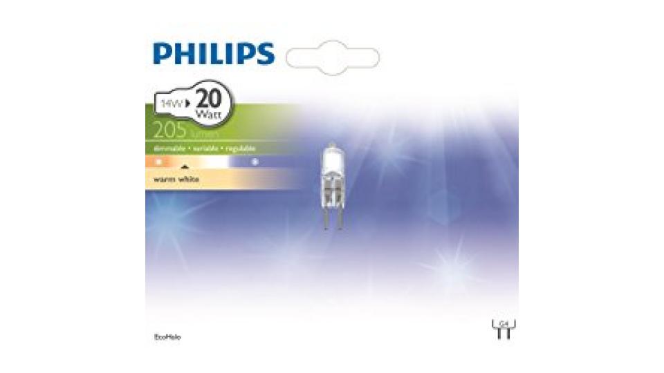 LAMPADINA ECO ALOGENA capsula 14/20W G4