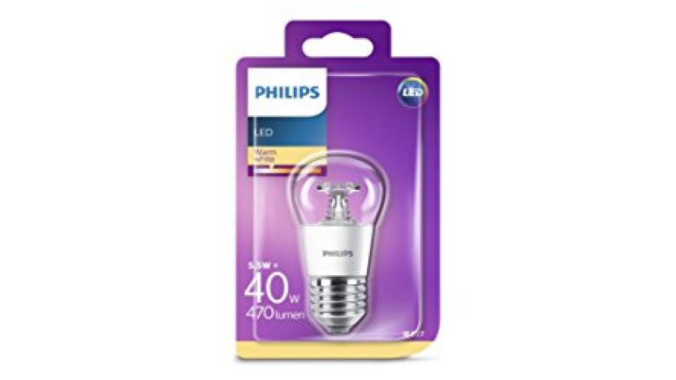 LAMPADINA LED sfera chiara E27 5,5W