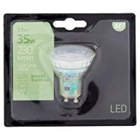 LAMPADINA LED FARETTO VETRO 35W GU10 2700K U!