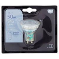 LAMPADINA LED FARETTO VETRO 50W GU10 2700K U!