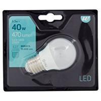 LAMPADINA LED SFERA SMERIGLIATA 40W E27 2700K U!