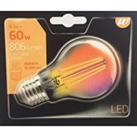 LAMPADINA FILAMENT LED BULBO E27 6.5W U!