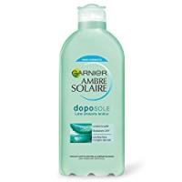 Garnier Ambre Solaire Crema Solare, Latte Doposole Idratante Calmante all'Aloe Vera, 400 ml, Idrata per 24h*