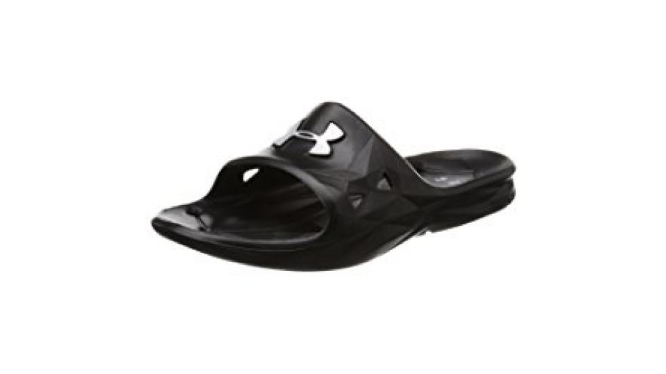 Under Armour Ua M Locker Iii Sl - Sandali outdoor Uomo, Nero (Black), 42.5 EU