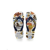 Havaianas Emoji Movie, Infradito Unisex-Bambini, Bianco (White), 33/34 (31/32 BR)