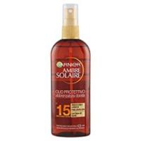 OLIO SOLARE SPRAY Protettivo con Burro di Karitè FP 15 Garnier Ambre Solaire