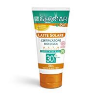 LATTE SOLARE Certificazione Biologica 36% Succo di Aloe Vera SPF 30 ALTA Filtri Minerali Geomar BIO