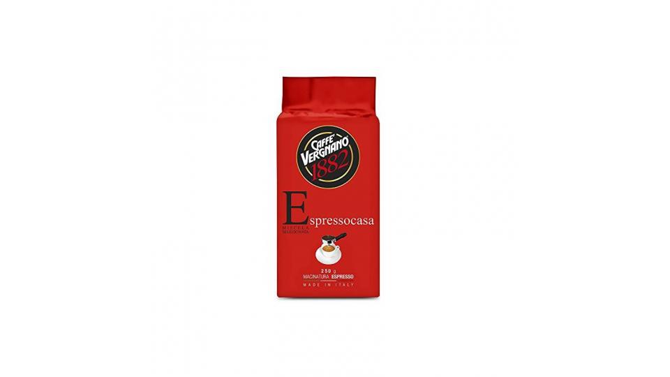 Caffè Vergnano 1882 - Espresso Casa - 2 confezioni da 250 g [500 g]