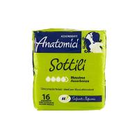 16 ASSORBENTI ANATOMICI SOTTILI IN BUSTINE SINGOLE U! Confronta & Risparmia