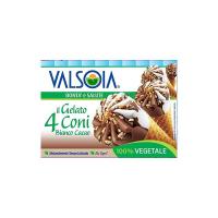 4 Coni bianchi cacao Valsoia