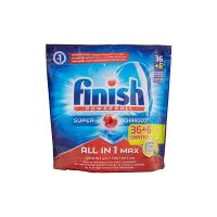 Finish Tutto in Uno Max Detergente 36+6 Tabs, Lemon