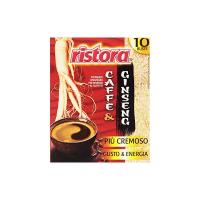 Ristora - Preparato Istantaneo per Bevanda, al Gusto di Caffe' e Ginseng