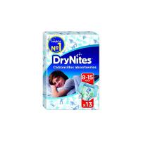 Huggies DryNites, 26 Mutandine assorbenti per la notte ragazzo 8-15 anni (27-57 kg), 2 confezioni da 13