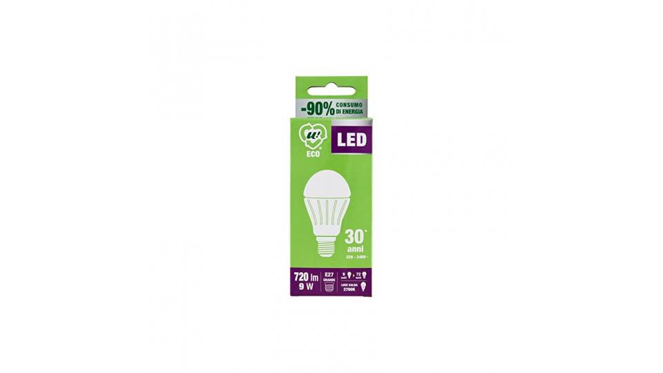 LAMPADA LED GLOBO 9W E27 ECO U!